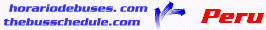 horario de bus logo Perú